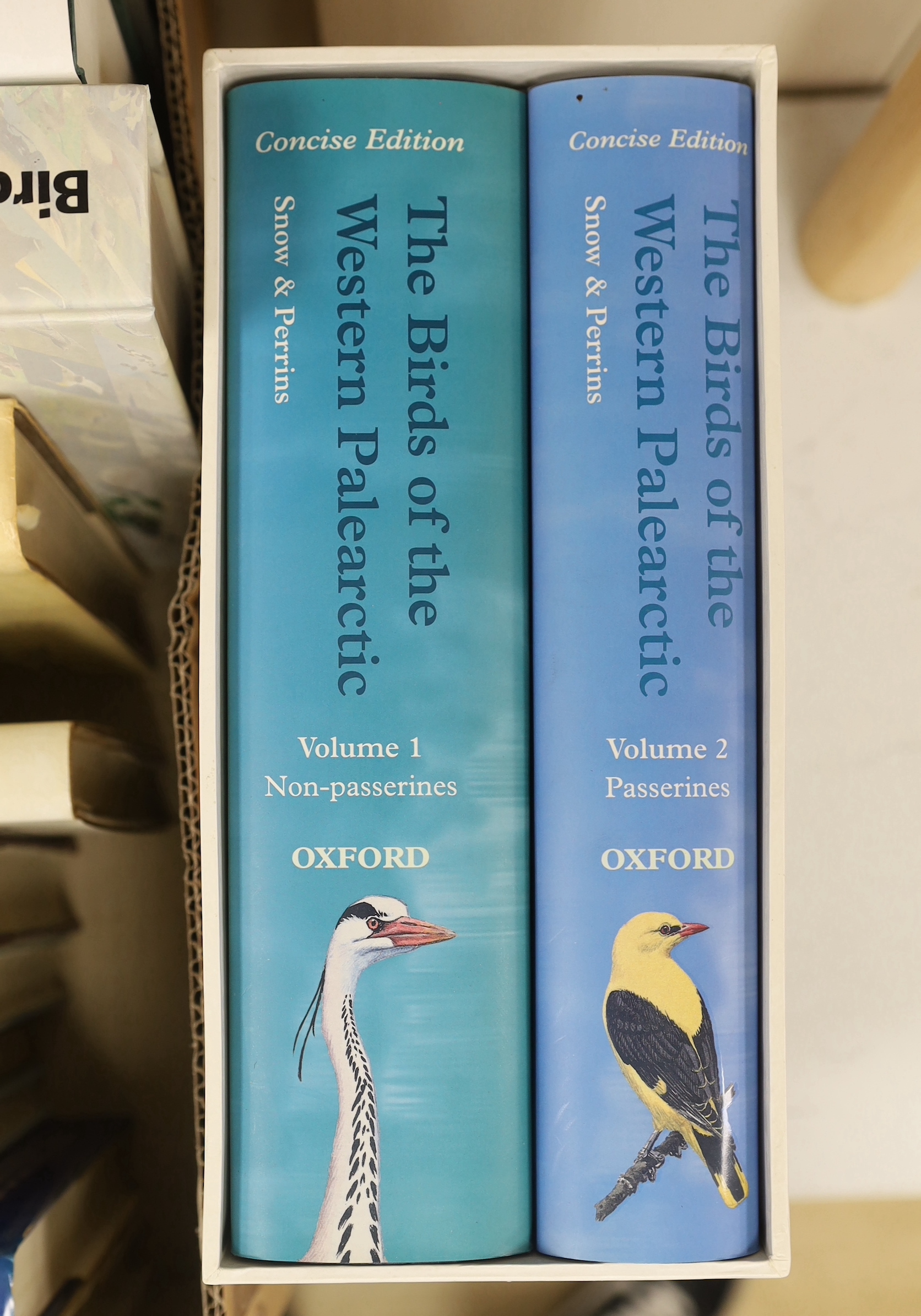 Wernham, Chris, Toms, Mike & Others - The Migration Atlas: movements of the birds of Britain and Ireland. coloured illus. throughout; publisher's cloth and d/wrapper, thick 4to. 2002